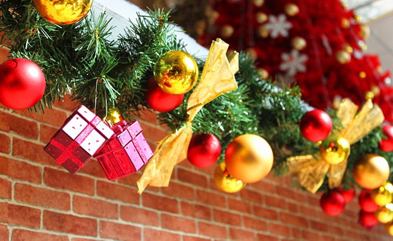 Alimitopia 24Pcs Christmas Ball Baubles,2.4" Shatterproof Assorted Painting Patterns Hang Balls Pendant for Xmas Tree Decoration(6Cm,Silver&White) - Style 2 image number 5