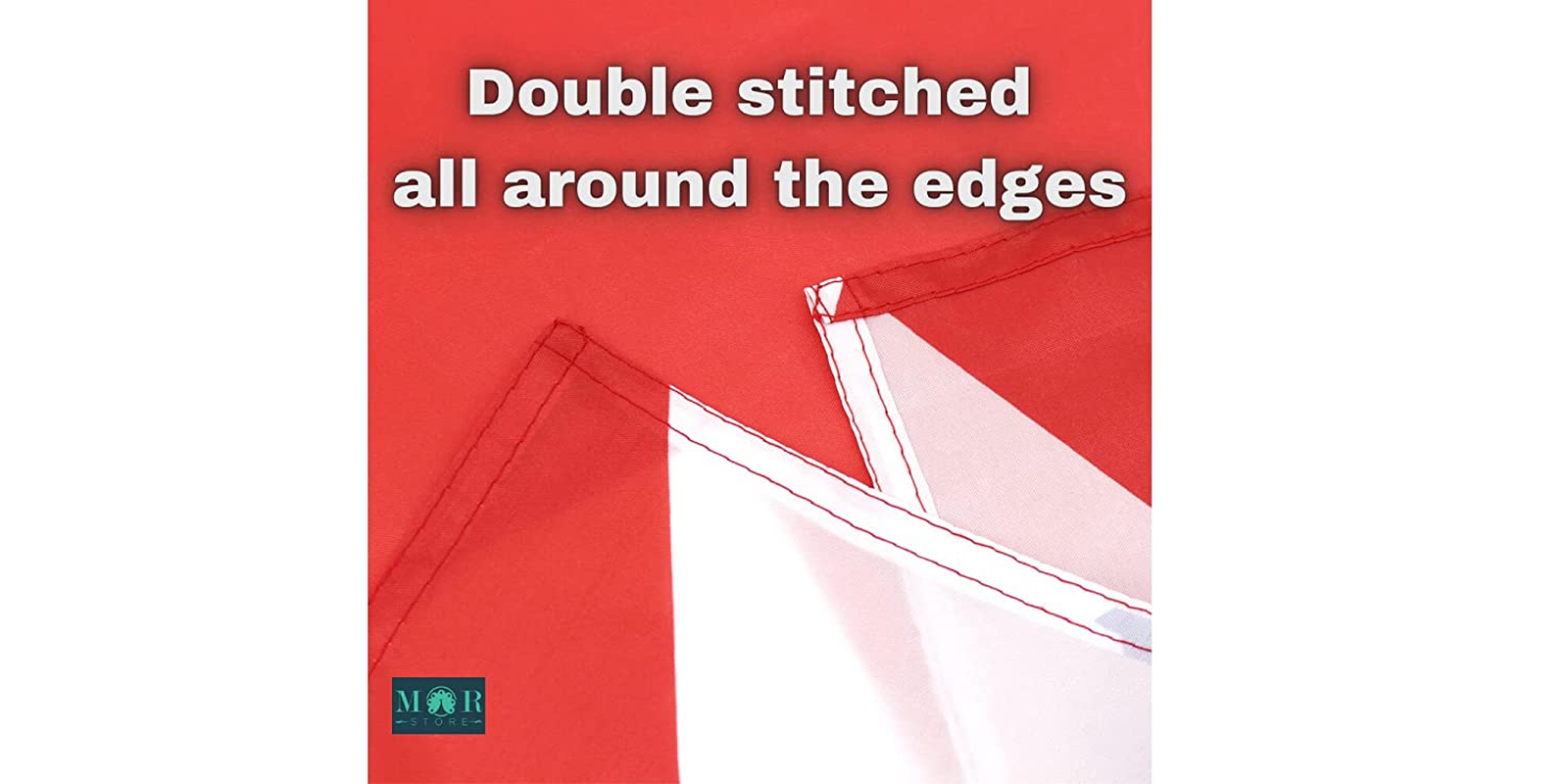 Hong Kong Country Flag | Double Stitched National Flag of Hong Kong Use for Indoor-Outdoor Purpose | Lightweight, Bright & Vivid Colors, Flag of Hong Kong image number 5