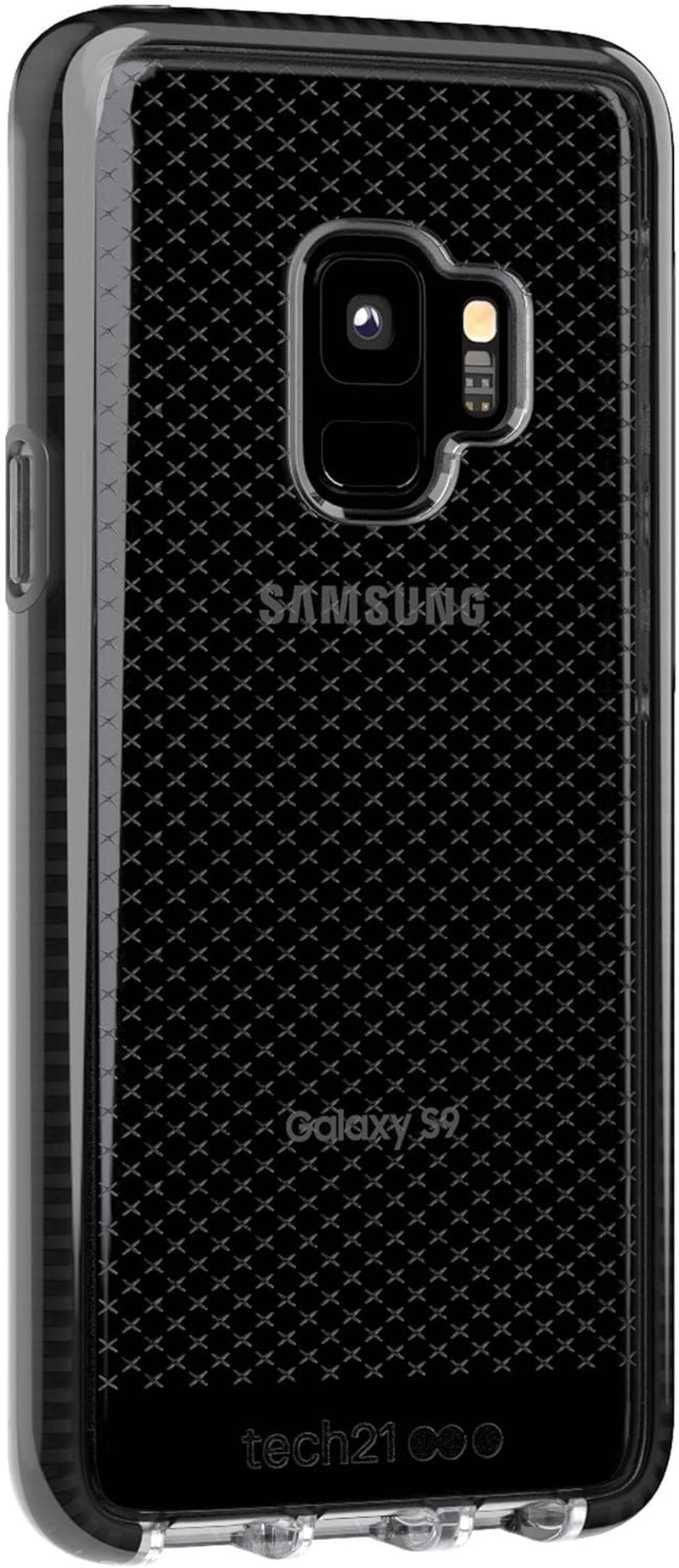 Tech21 Samsung Galaxy S9 - Case, Evo Check | Drop Protection Smokey/Black image number 2