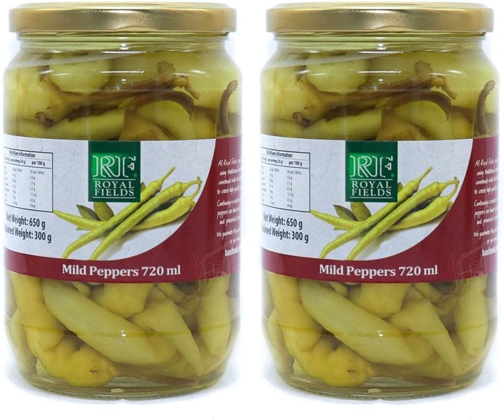 Royal Fields Mild Peppers Pickle, 720 G