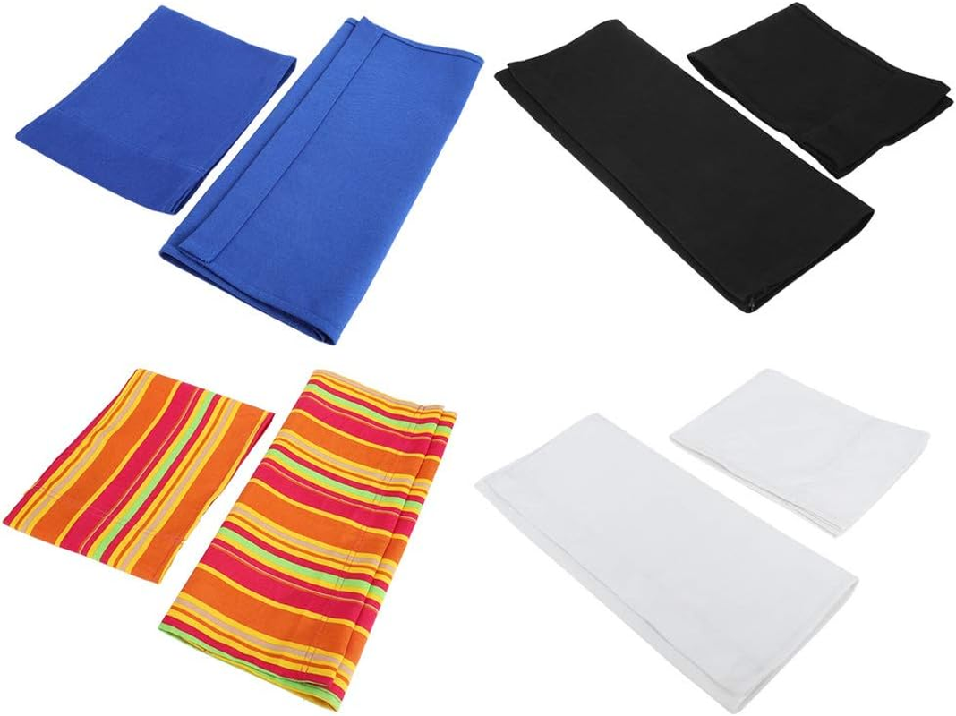 1 Set Director Chair Canvas, for 16'' Directors Chairs Director Chair Replacement Canvas（4 Colors Available） (Black) image number 4