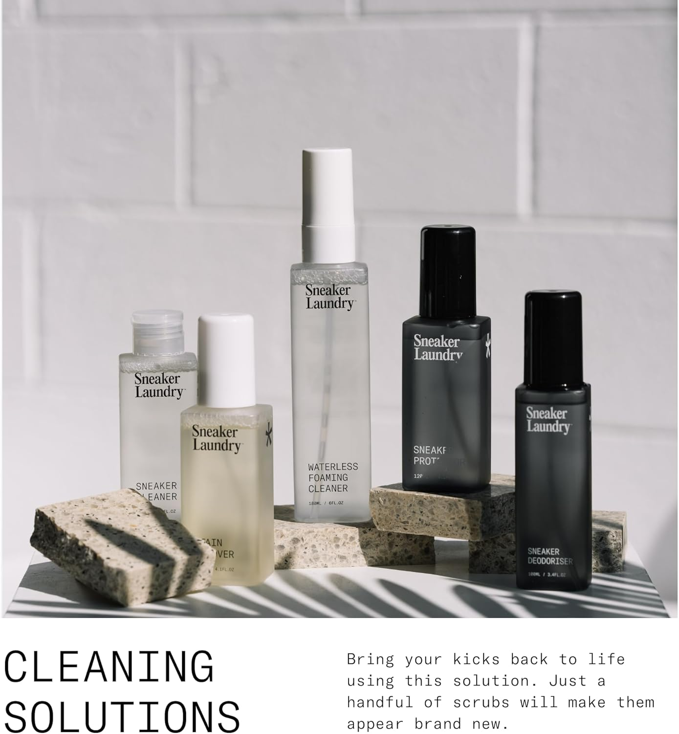 THE SNEAKER LAUNDRY Shoe Cleaning Kit Complete - Sneaker Cleaning Kit to Clean like Professionals - Best Shoe Cleaner Complete Pack Including All Accessories and Advanced Cleaners image number 5