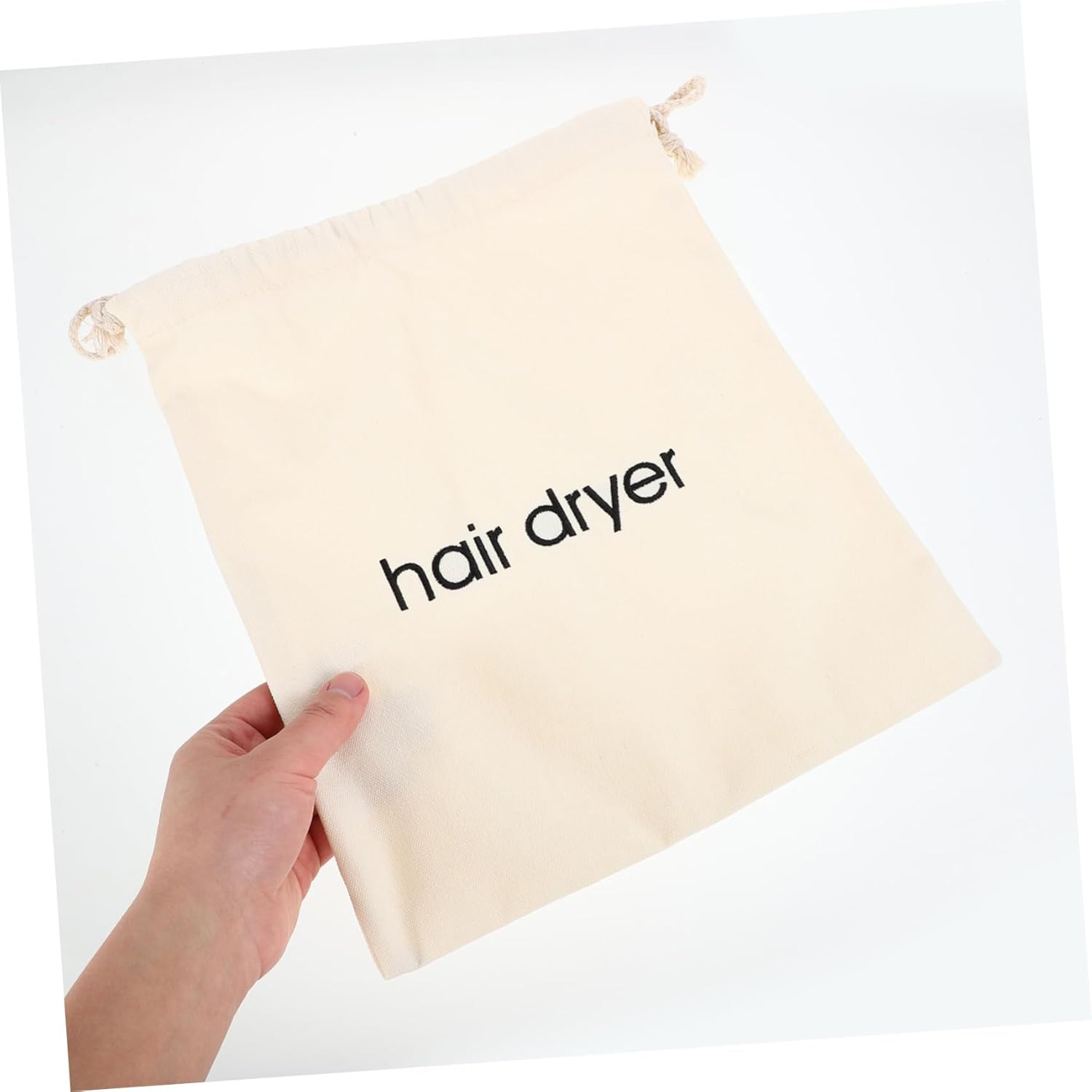 BESTYASH 2Pcs Hair Dryer Case Bag Portable Hair Dryer Storage Bag Drawstring for Travel Hotel Stylist Organizing