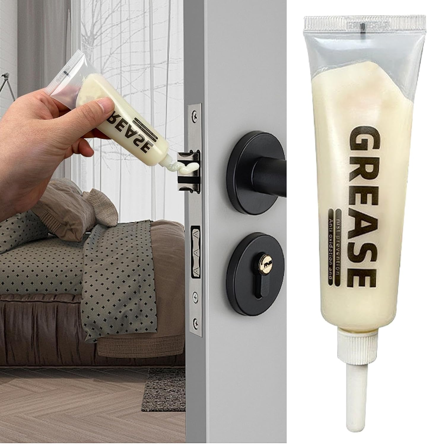 Synthetic Multi-Purpose Grease | 10G Multipurpose High Performance Bearing Grease,High Temperature Resistance Vehicle Lubricant for Tractors image number 6