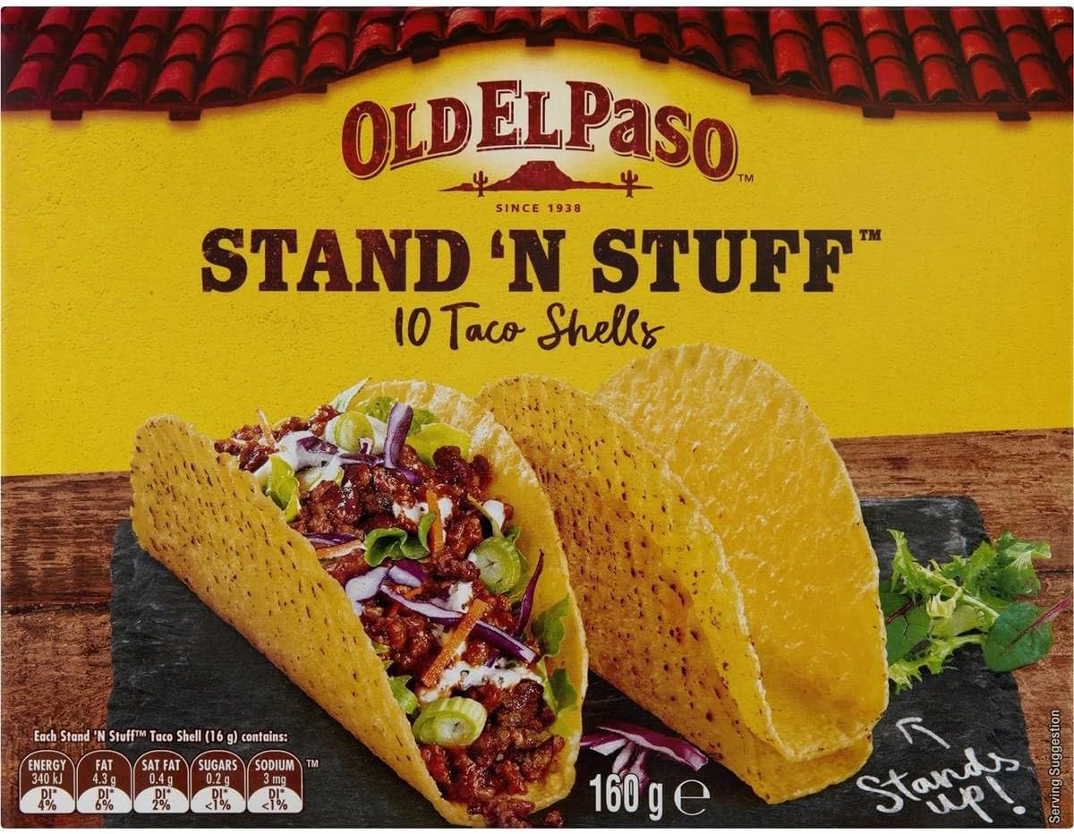 Old El Paso Stand 'N Stuff Taco Shells 160 G image number 3