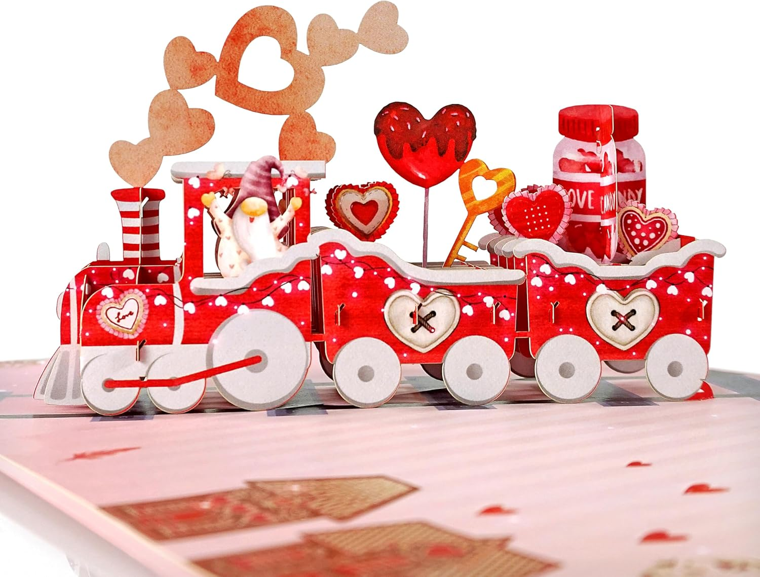 CUTPOPUP Cat Couple, Valentines Day Card Pop Up, Anniversary Card, 3D Popup Greeting Love Card (Cat Couple) AN151AU1520