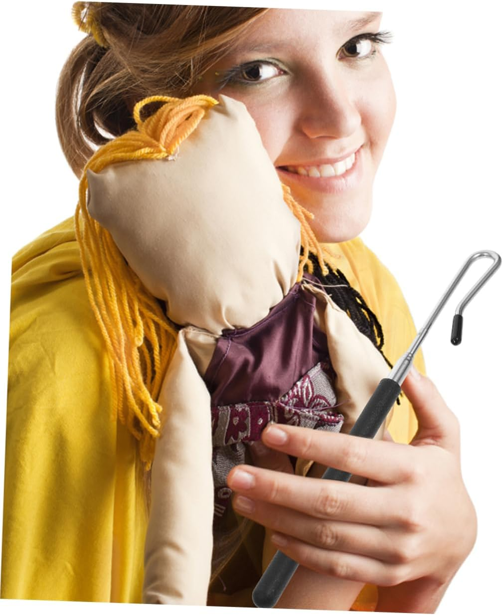 Totority Enhance Your Puppet Shows 4 Pack Metal Puppet Rods Plastic Sleeves Plush Puppet Control Sticks Half Body Puppet Rods Puppet Arm Handles 55Cm image number 5