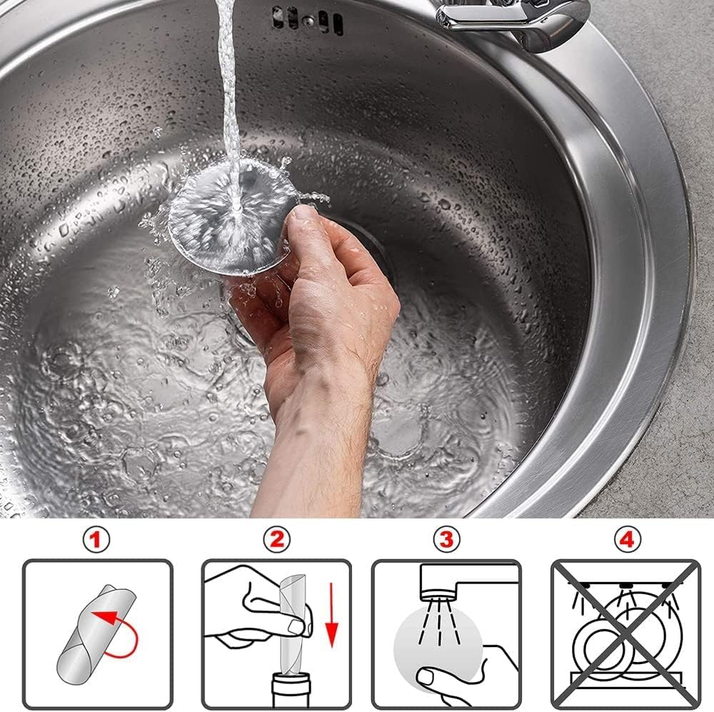 20 Pcs Wine Pourer Disc Flexible Drip Stop Wine Disc No Drop Drip Stop and Pourer Home Bar Accessories for Wine Bottles Silver image number 2