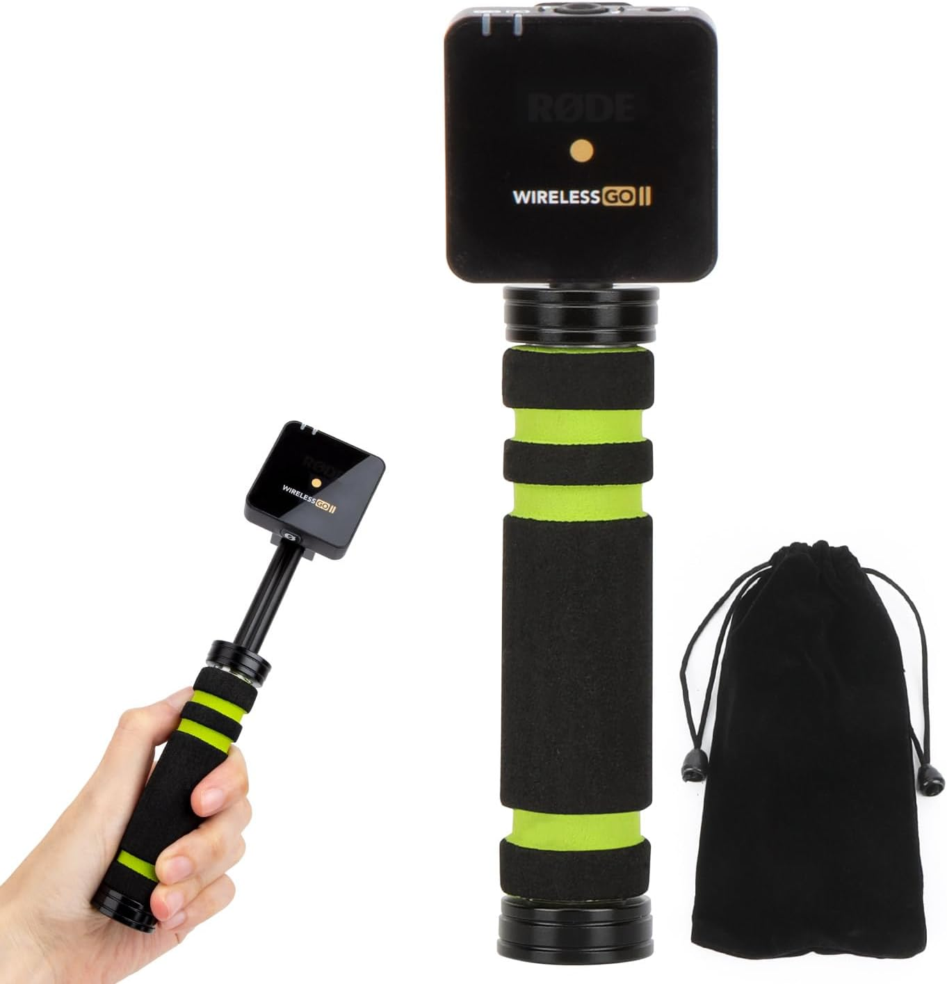 SUNMON DJI Hand Microphone Elastic, 2 PC DJI Elastic Sleeve, Microphone Accessories