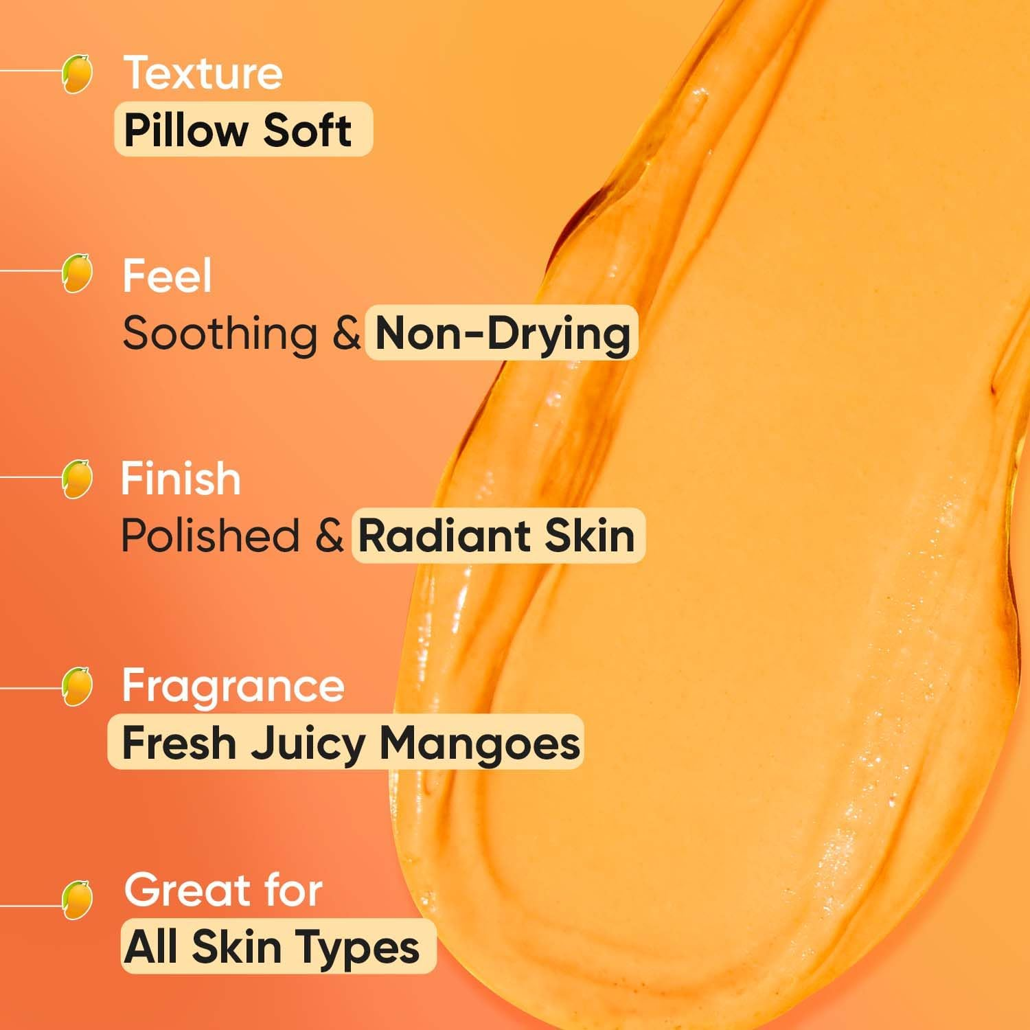 Dot & Key Mango Detan Tan Removal Clay Mask | Clay Mask for Face with Glycolic & Lactic | Great for All Skin Types | Fresh Juicy Mango Fragrance | 70Gm image number 2