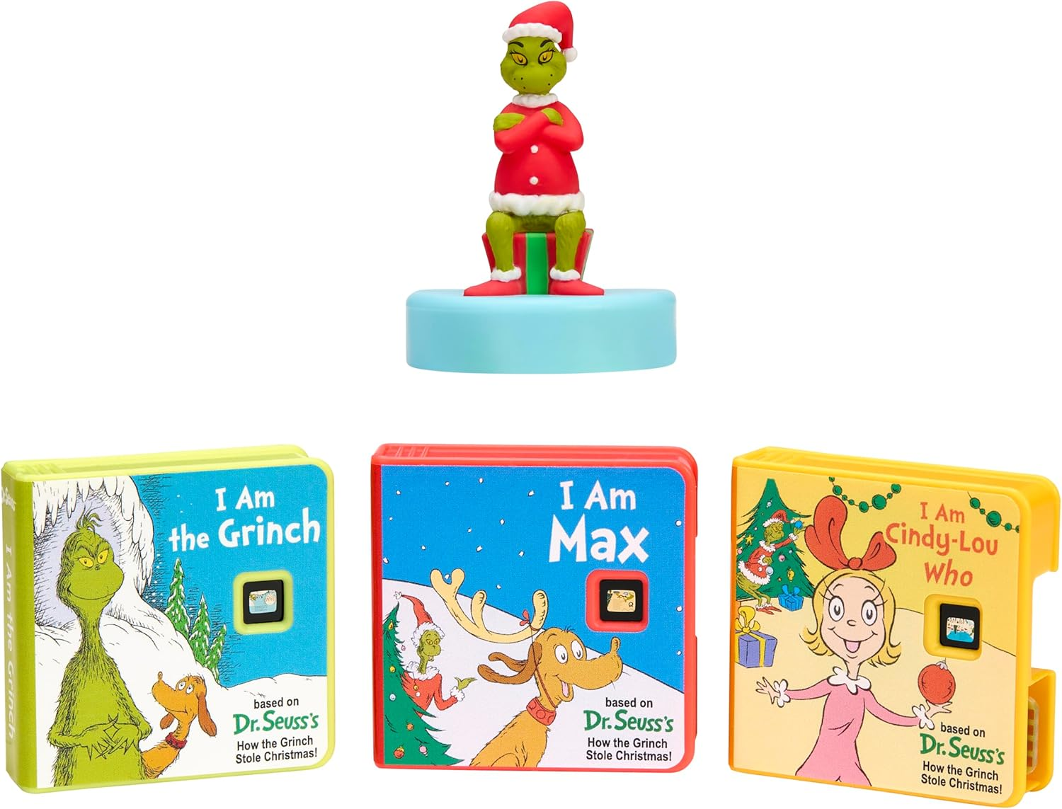 Little Tikes Story Dream Machine Dr. Seuss Grinch Collection, Storytime, Books, Audio Play Character, Gift and Toy for Toddlers and Kids Girls Boys Ages 3+ Years image number 3