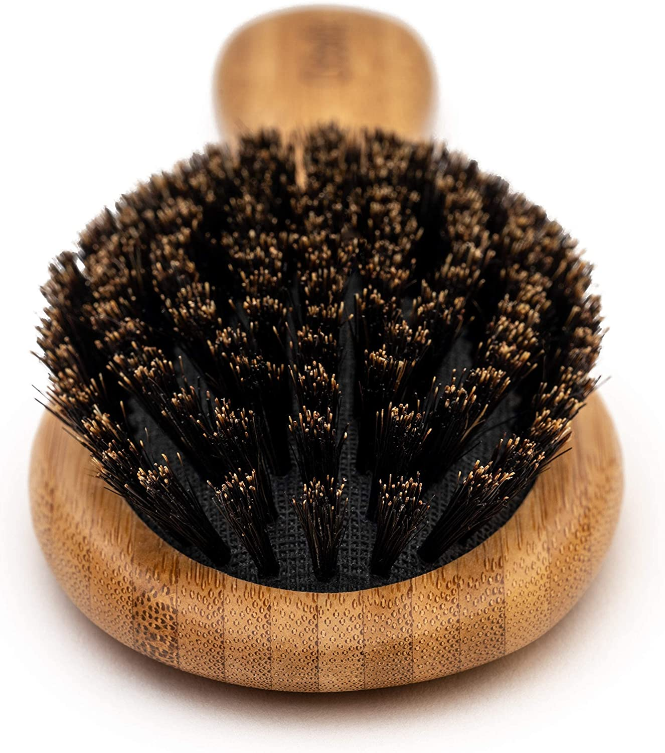 Chibello Boar Bristle Hair Brush Set - Designed for Kids, Women and Men. Natural Soft Bristle Brushes Work Best for Thin and Fine Hair. Wood Wet Detangler Comb image number 2