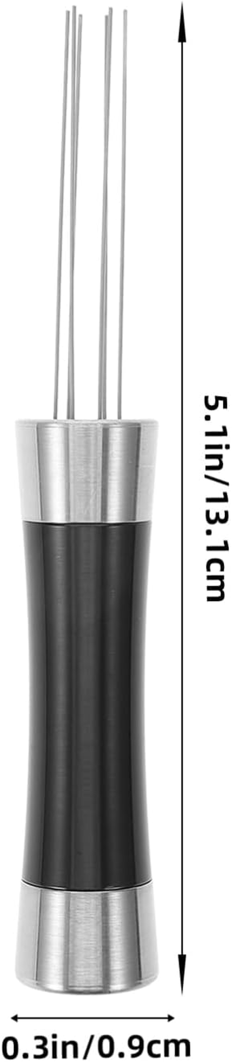 HOMSFOU Espresso Stirrer Coffee Powder Distribute Needle Espresso Accessory Stirrer Stand Stainless Steel Versatile Tool image number 5