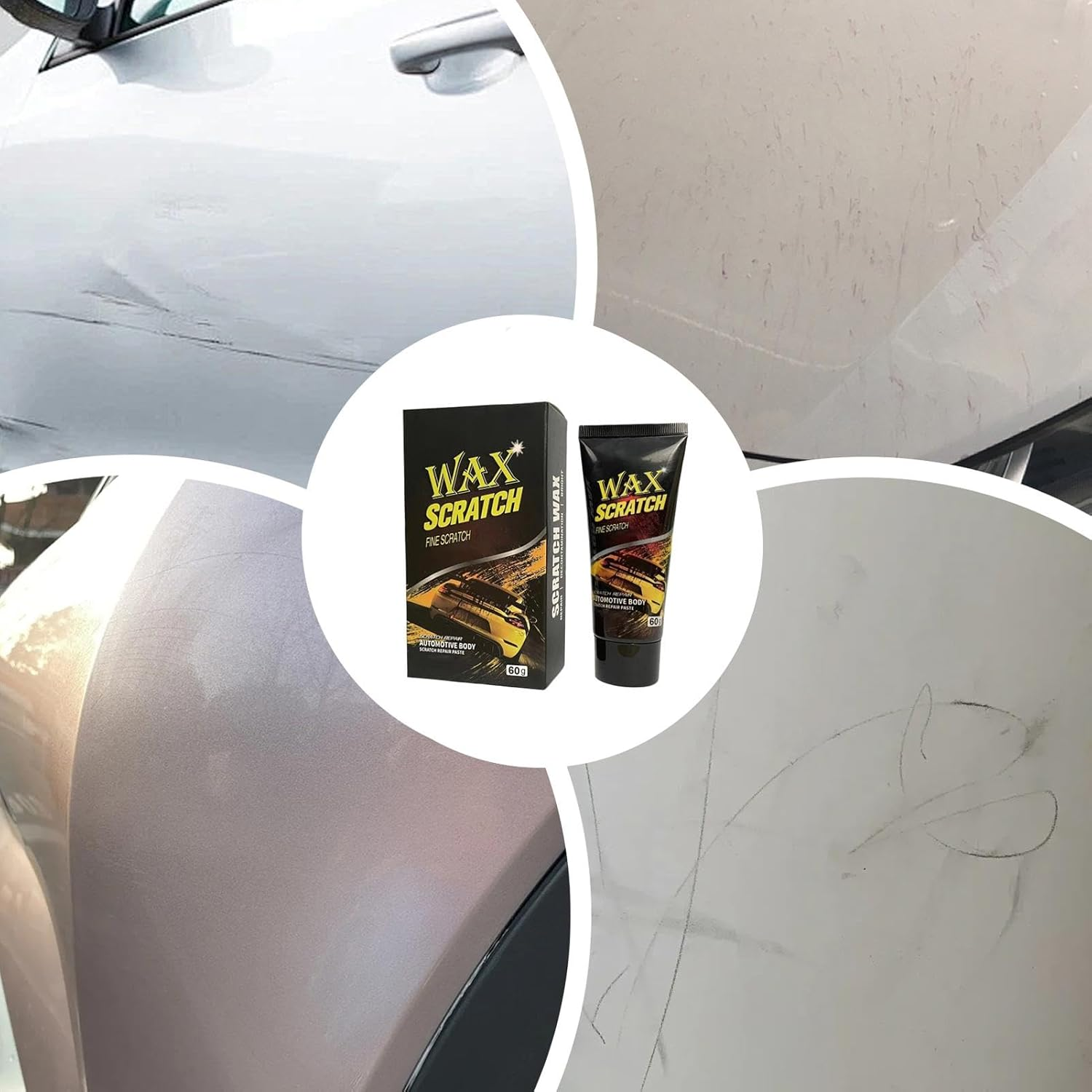 Scratch Repair for Vehicles,Vehicle Scratch Polishing Paste - Car Scratch Remover for Scratches, Advanced Scratch Remover for Vehicles Repair Paint image number 6