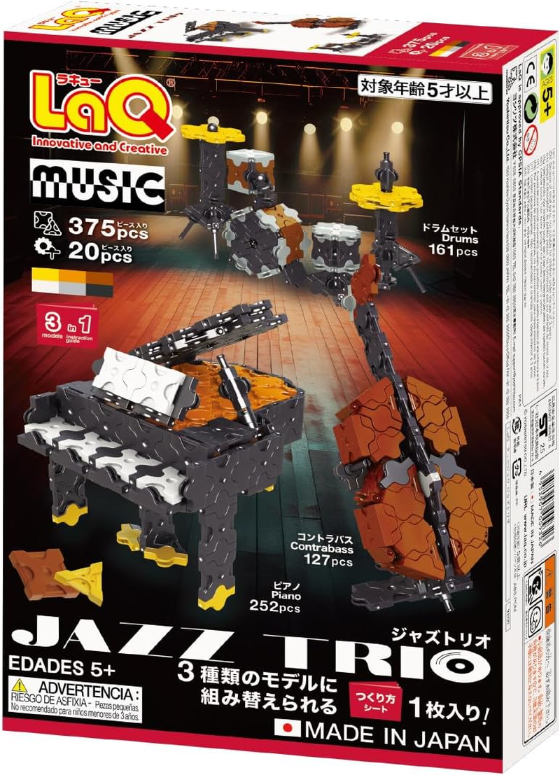 Yoshiritsu Laq Music Jazz Trio (375Pcs+Sp20Pcs) L009326 image number 1