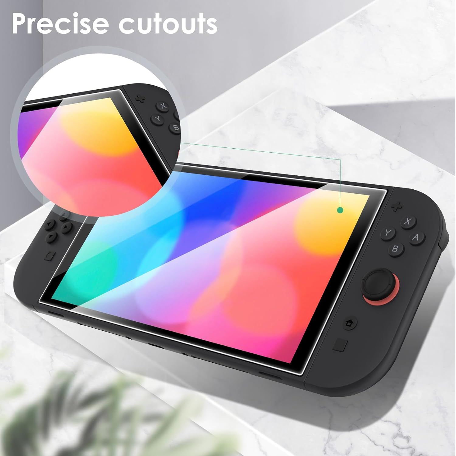 Bigqin 3PCS Screen Protector Compatible with Nin-Ten-Do Switch 2 2025 Tempered Glass Screen Protector, HD Clear, 9H Hardness, Bubble Free, Anti-Scratch Protection Film