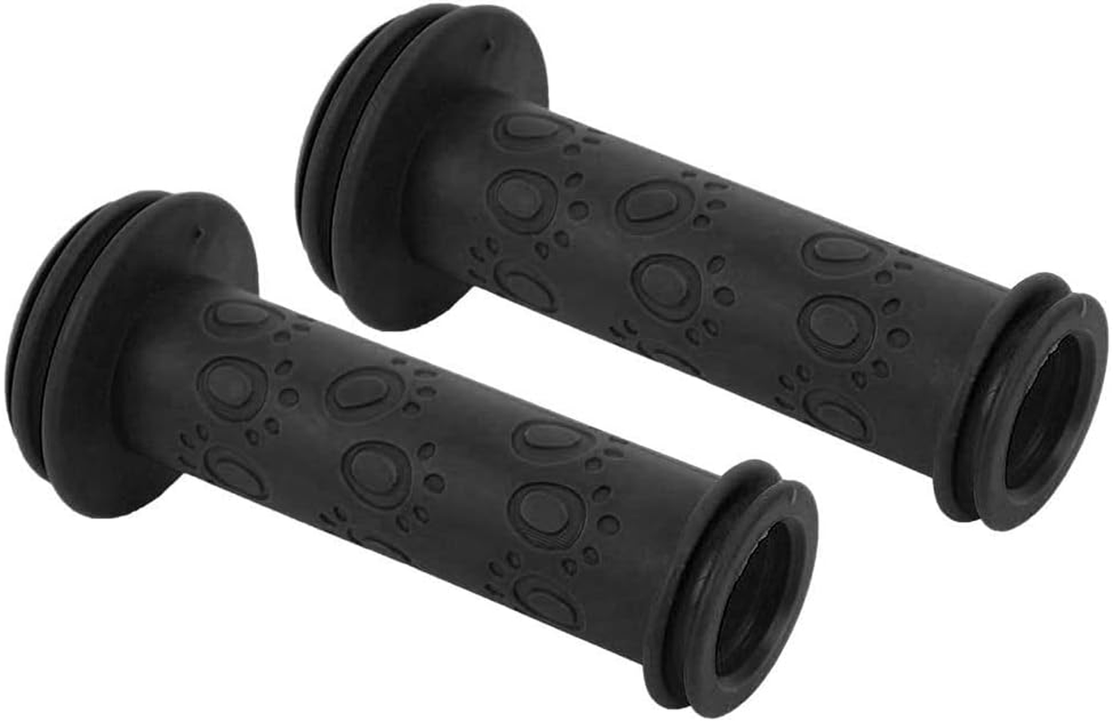 Handlebar Grips, Universal Protective Stable Kids Bike Handle Bar Grips for Mountain Bike for Children for Road Bike(Black) image number 5