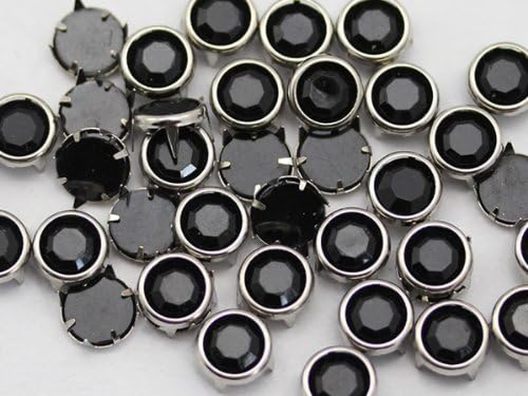 Allstarco Medium Assorted Colors Bedazzler Rhinestones - 100 Pieces image number 5