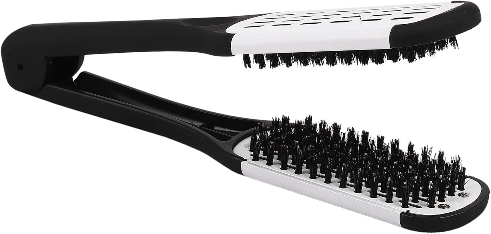 Professional Straightening Brush Hairdressing Tool Double-Sided Brush Hair Straightening image number 5