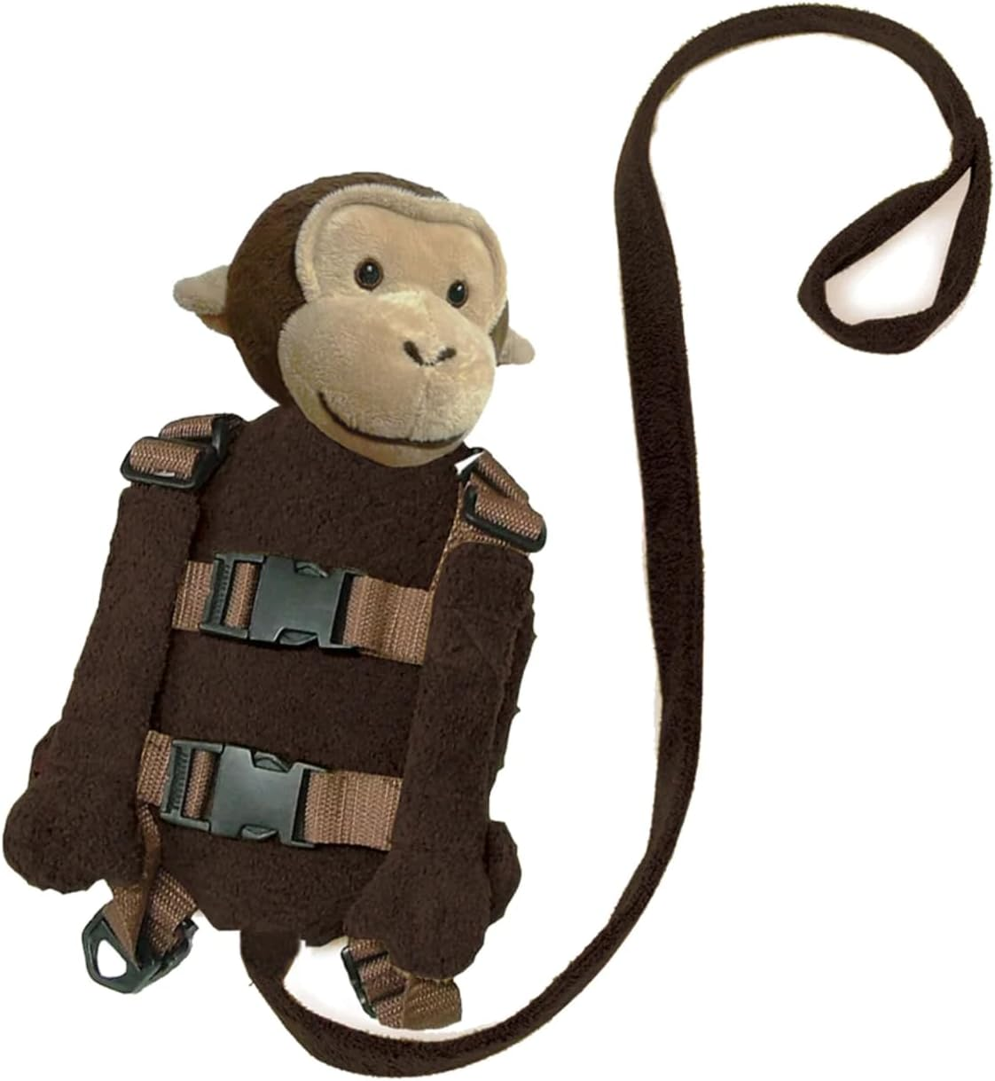 Playette 2-In-1 Child Toddler Harness Buddy - Toddler Leash and Backpack - Monkey image number 6