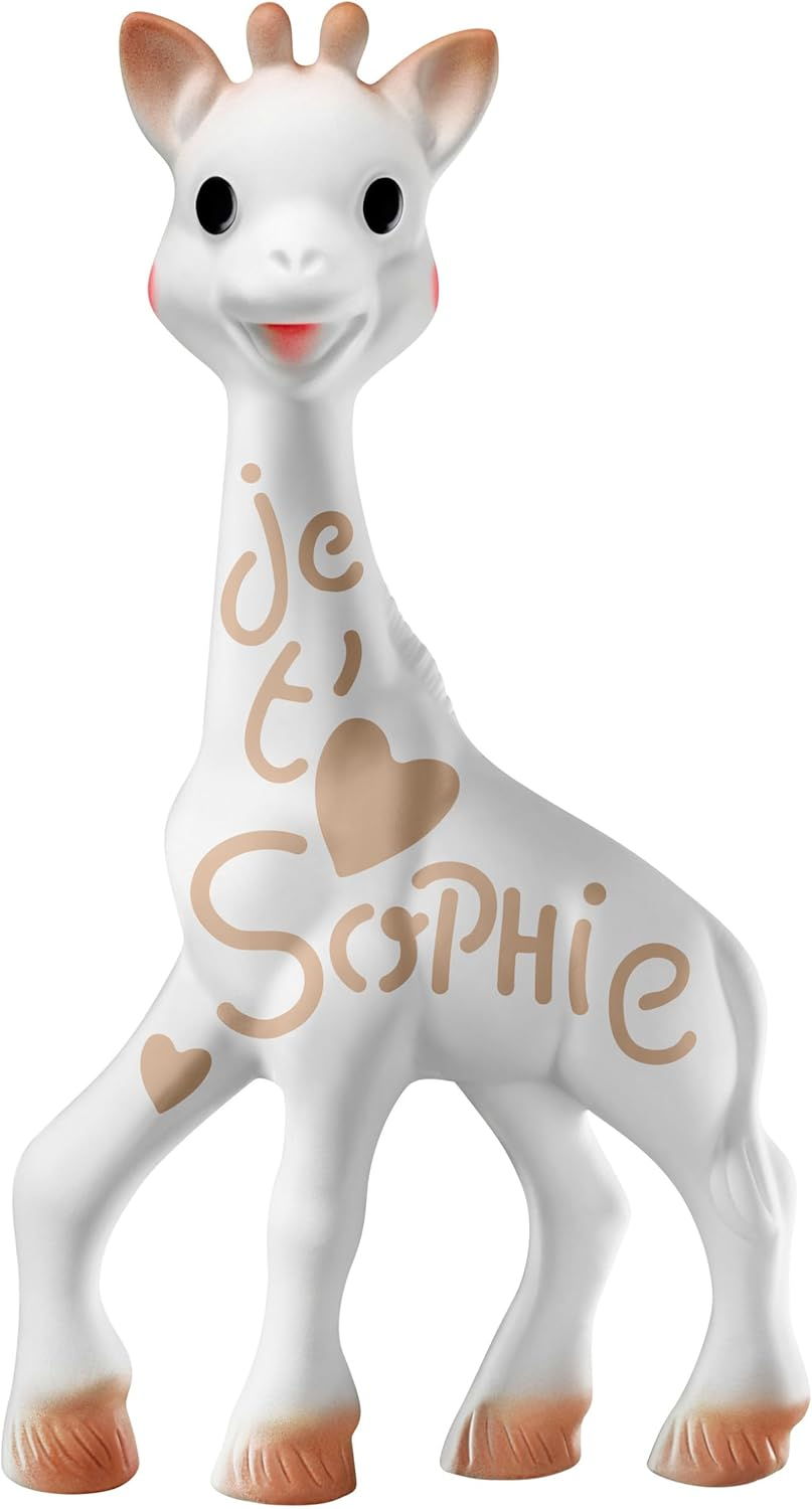 Sophie La Girafe - Baby Teething Toy 60Th Birthday Collector Edition - Multi-Sensory Engagement - Safe 100% Natural Rubber - Interactive Squeaker - over 60 Years Legacy - Age: 0 M + image number 1