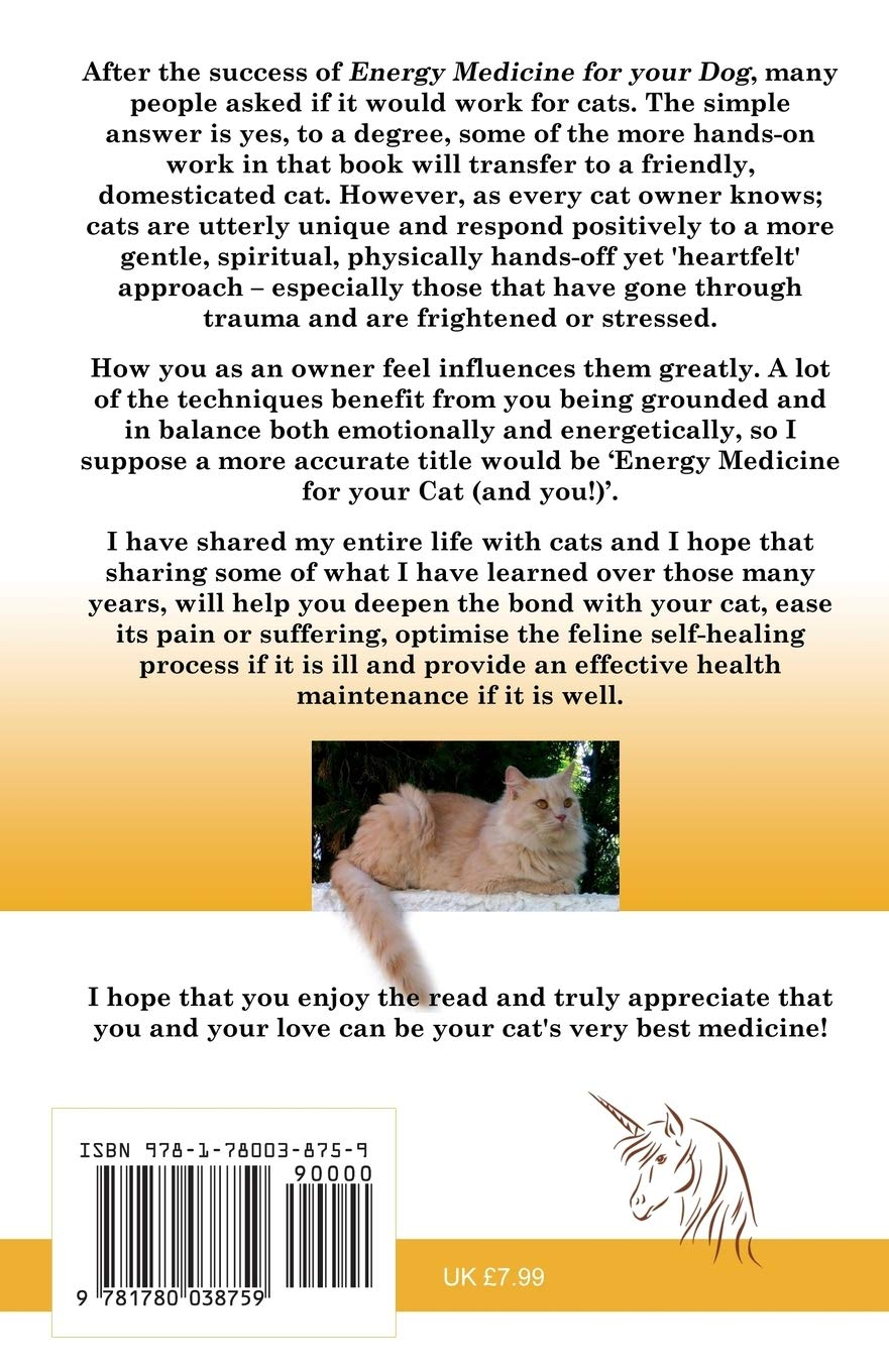 Energy Medicine for Your Cat: an Essential Guide to Working with Your Cat in a Natural, Organic, 'Heartfelt' Way