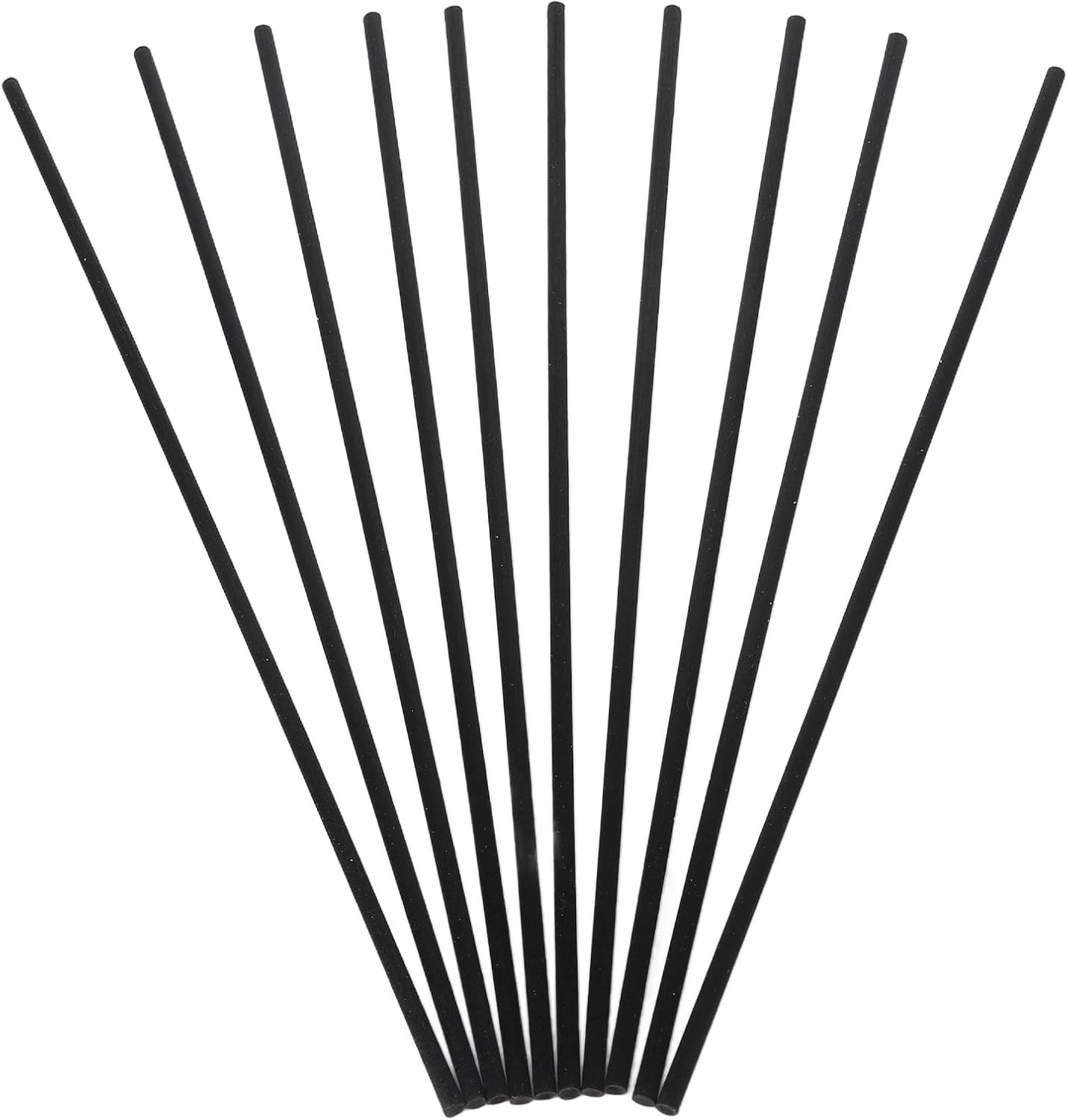 Wooden Diffuser Sticker 9.8In Black Replacement Stick for Yoga Meditation