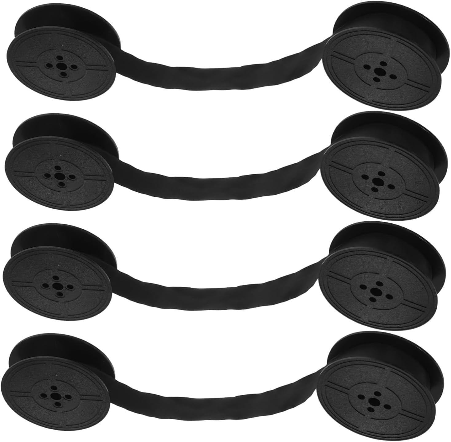 OSALADI 8Pcs Universal Ribbon,Ribbon Vintage Typewriter,Twin Spool Twin Spool Replacement for Most Typewriter(Black) image number 4
