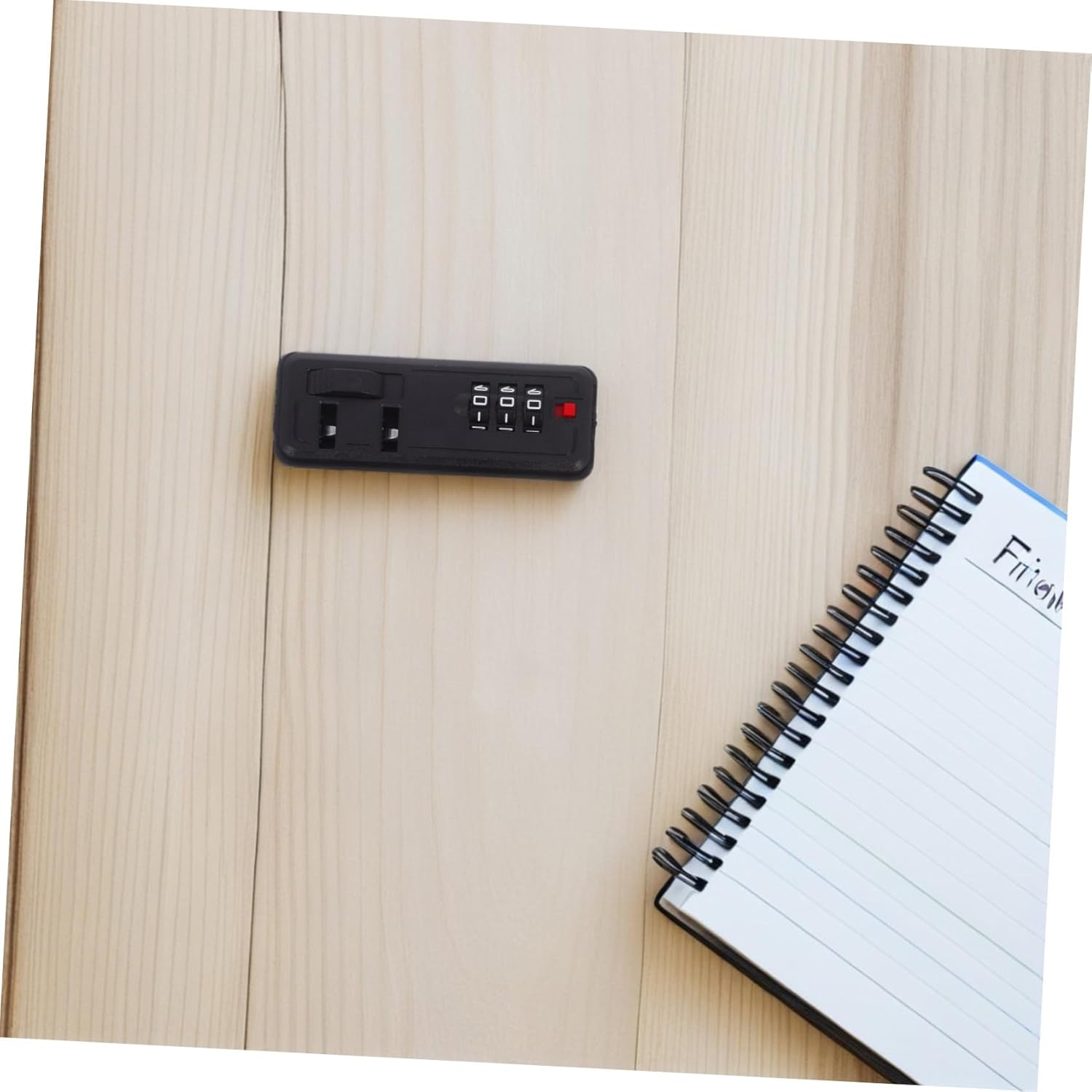 LALADEFIEE Flush Mount Combination Luggage Lock Self-Setting Travel Case Lock for Suitcases Toolboxes Travel Cases image number 6