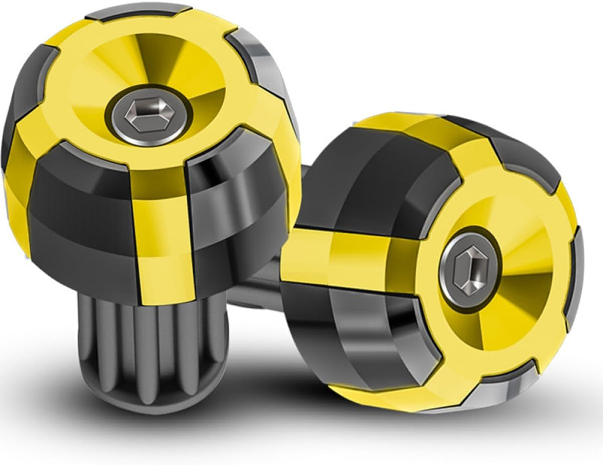 2Pcs Scooter Handlebar Grip Plugs Kit Double Motorbike Handlebar -Road Vehicle Parts Random Color