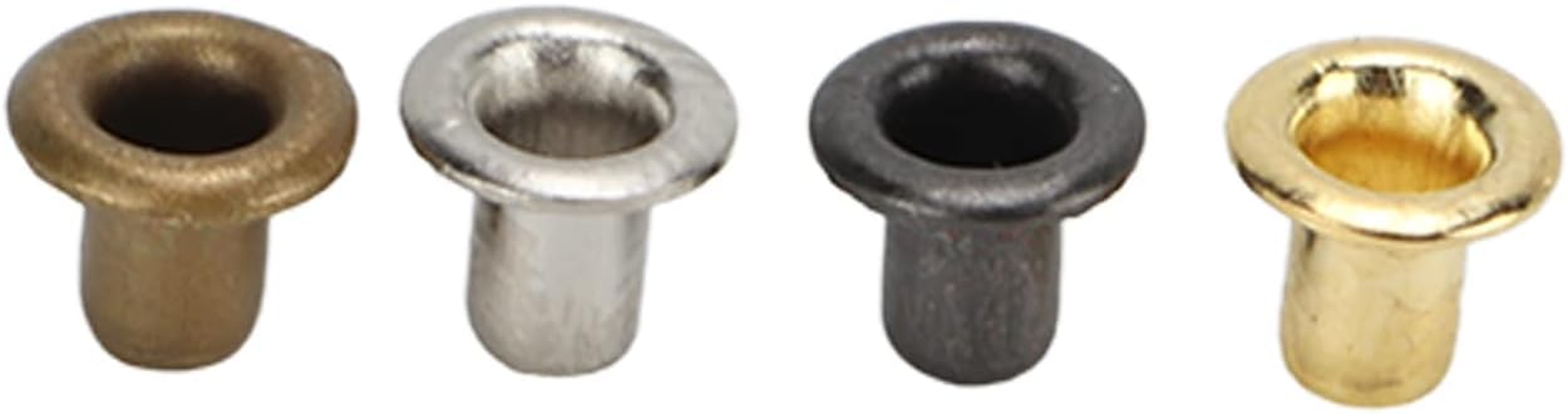 2Mm Plated Copper Metal Grommet Kit with Eye Buckles for Shoelaces, Beltsconvenient Grommets Set with Plastic Storage Box image number 4