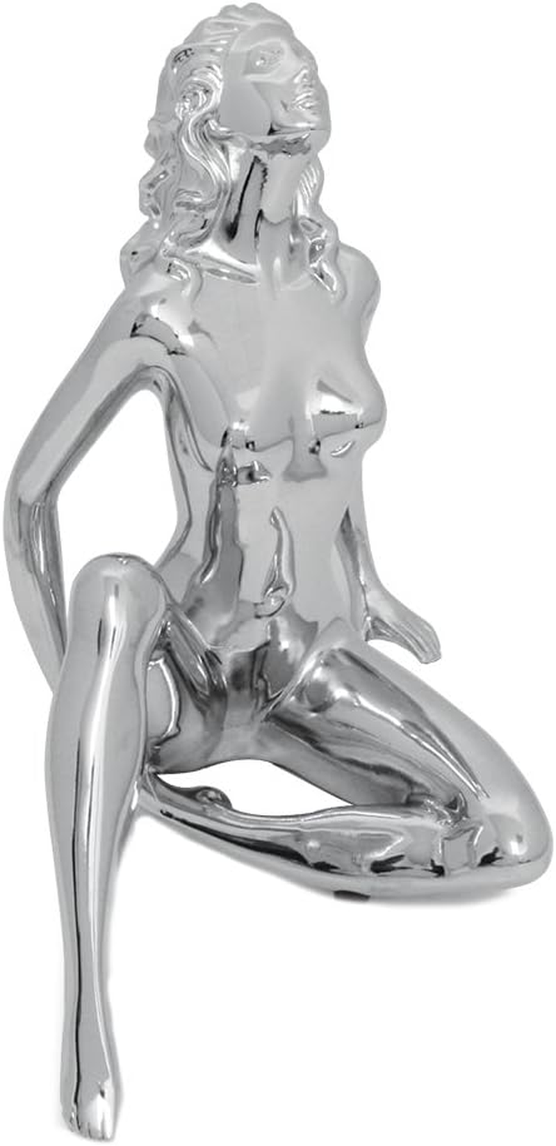 Grand General 48420 Chrome Lady Hood Ornament image number 2