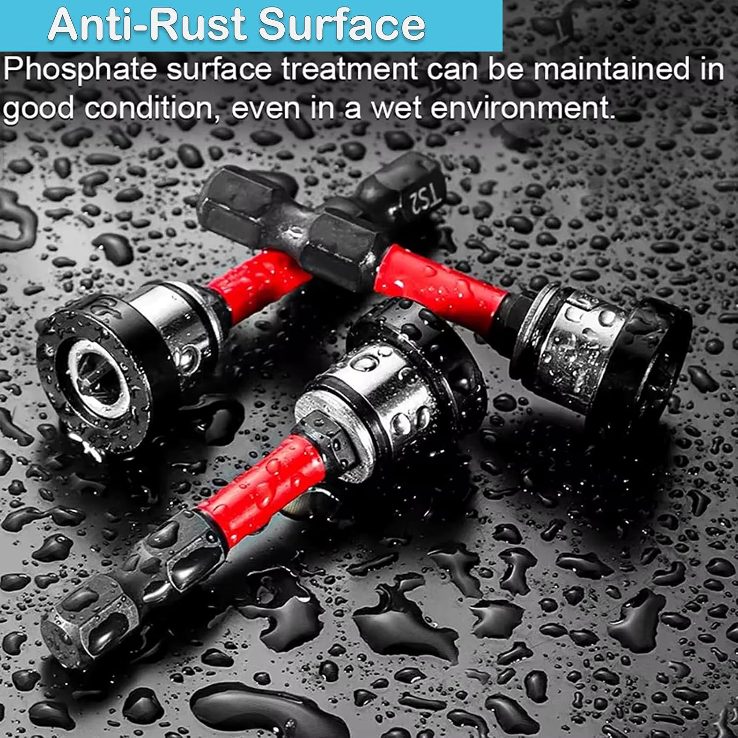 YUENTOEN Magnetic Positioning Screwdriver Bit, Hex Shank Positioning Bit for Plasterboard Screw image number 6