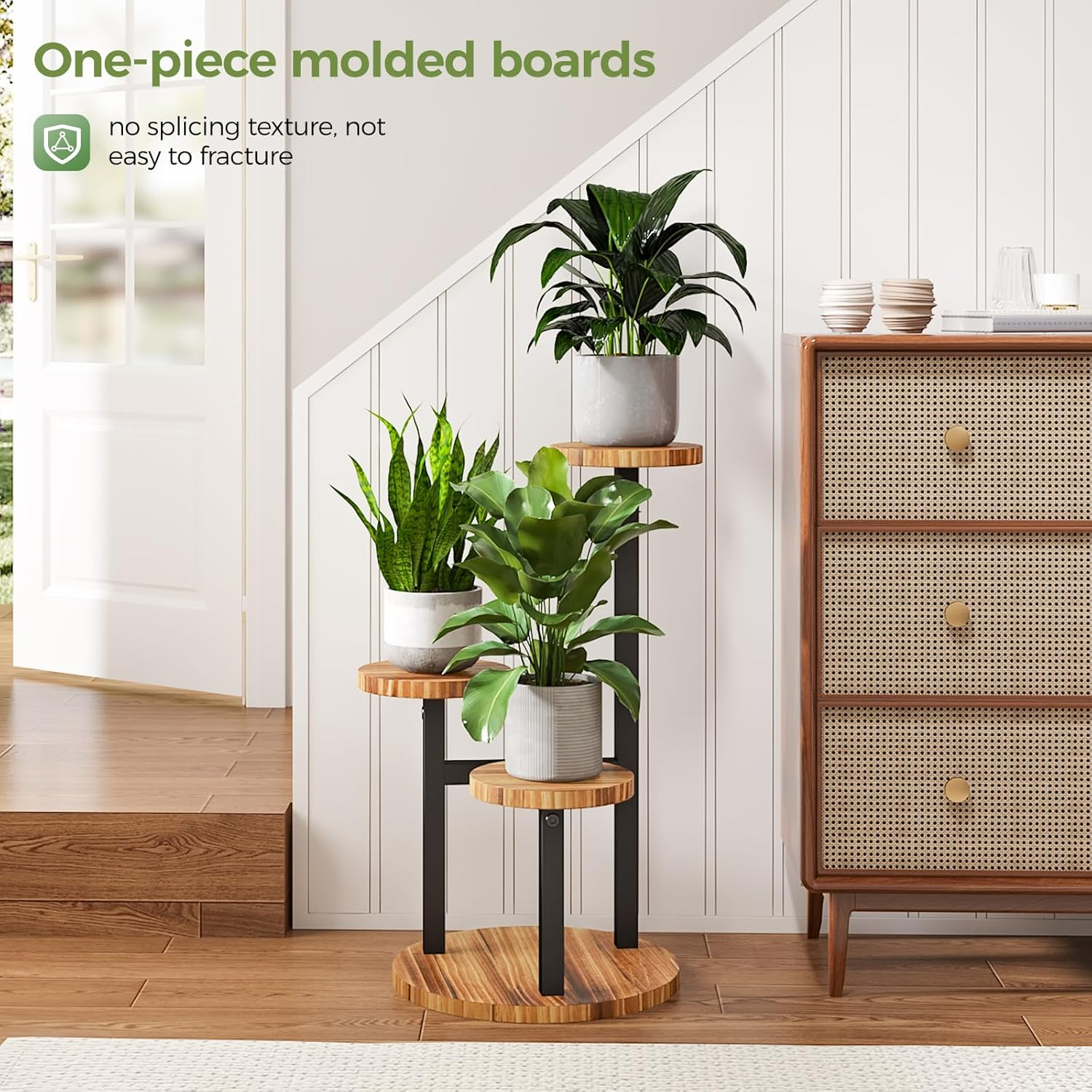 Bamworld 3 Metal Tier Plant Stand image number 5