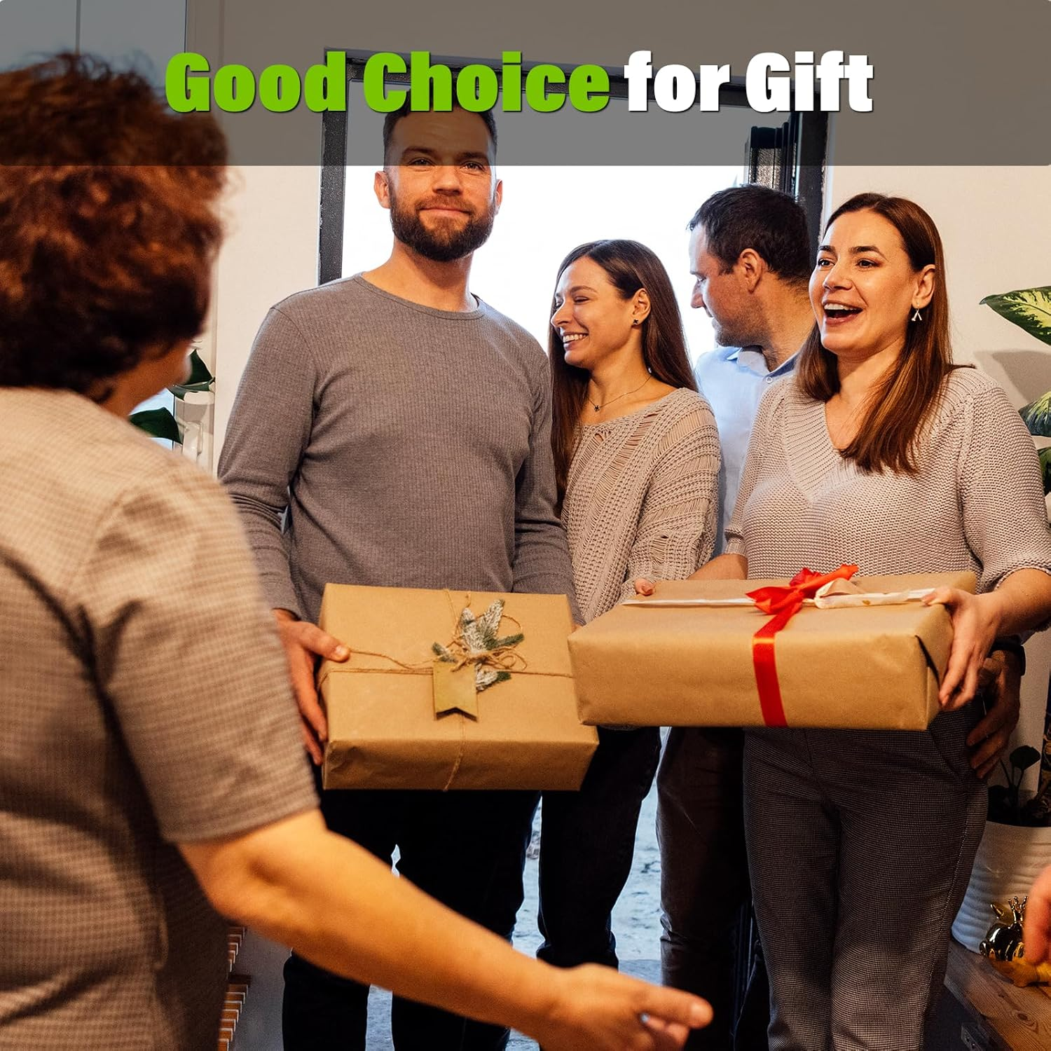 SEYVUM Cordless Leaf Blower, 20V Blower with 2 X 2.0 Ah Battery, Electric Blower for Lawn Care, 350 CFM 150 MPH Battery Powered Leaf Blower with Charger, for Patio, Garden Cleaning, Green image number 3