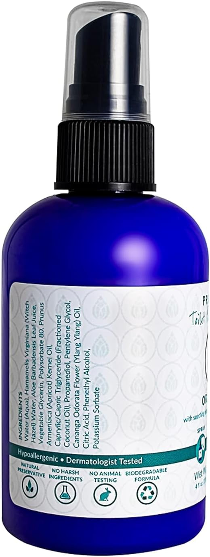 Pristine Toilet Paper Spray: as Seen on Shark Tank, the Planet Friendly, More Natural Alternative to Flushable Wet Wipes - Original 4 Oz image number 2