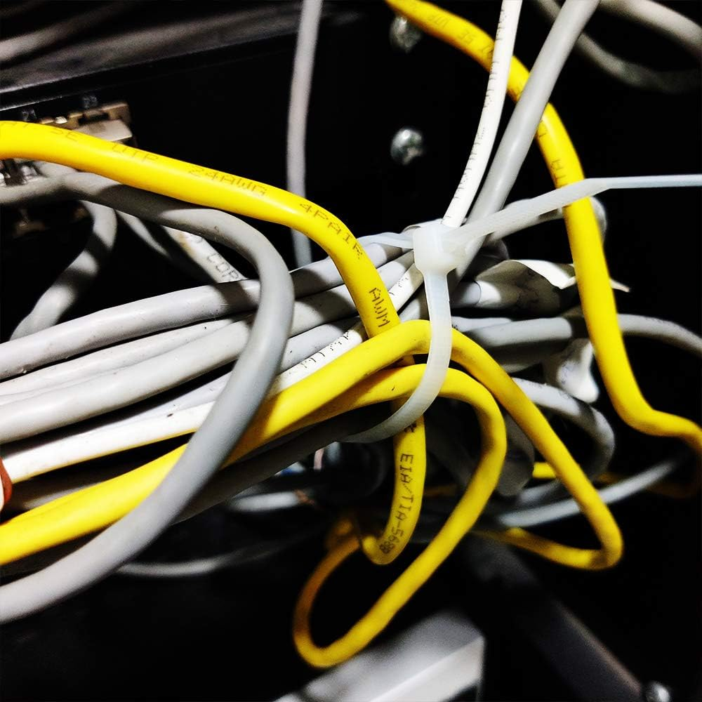 Fay Bless Cable Ties (8" 100Pcs White) image number 3