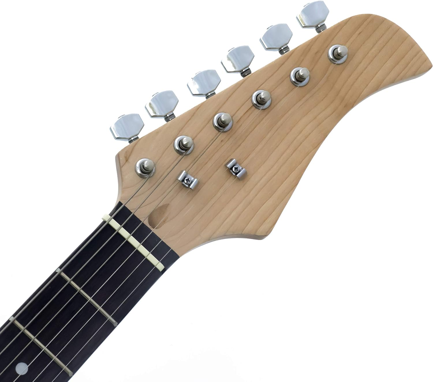 Full-Size 39" Electric Guitar Black with 5W Amplifier (Sunburst) image number 6