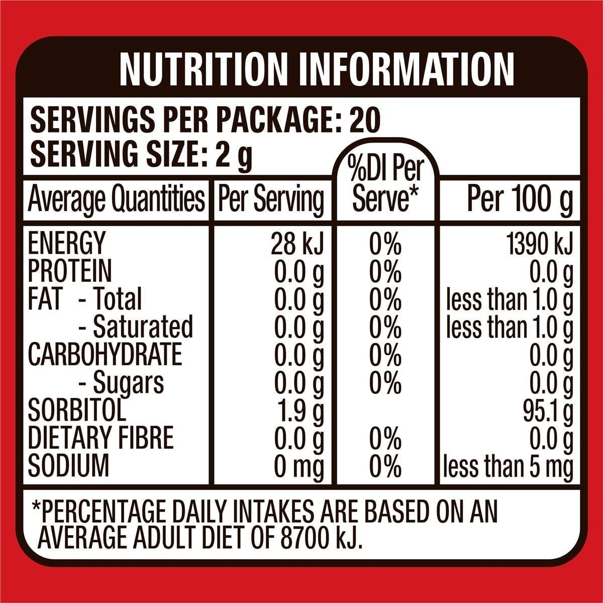 Wrigley'S Eclipse Strawberry Flavour Sugar Free Mints 40 G (Pack of 12) image number 2