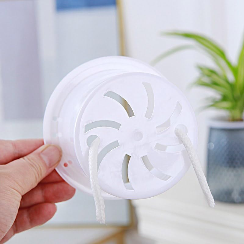 AIMALL 4PCS Self-Watering Hydroponic Planters with Diamond Design - Indoor Plastic Planters for Flowers, Herbs & Small Plants - Automatic Watering System image number 5