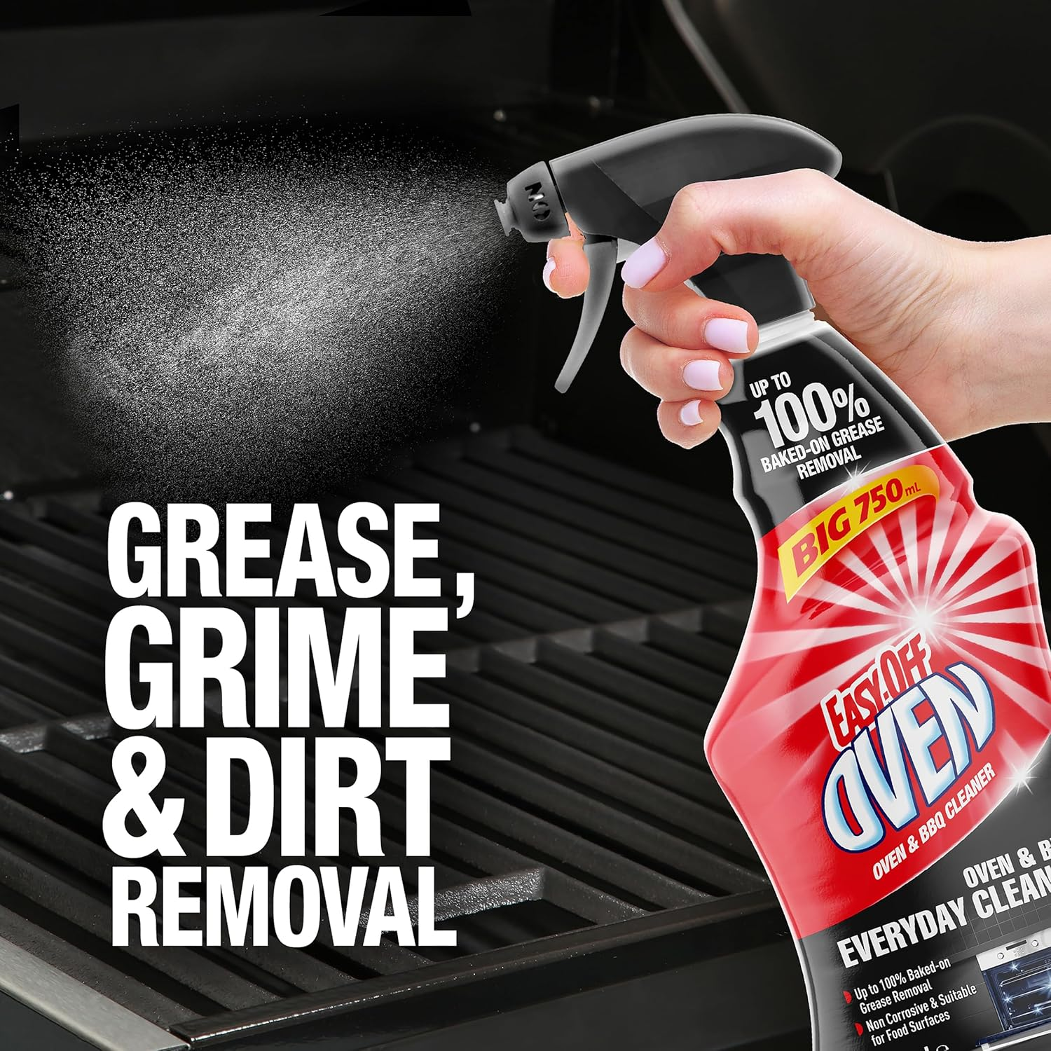 Easy off Bam Oven & BBQ Everyday Cleaner Trigger Spray 750 Ml image number 3