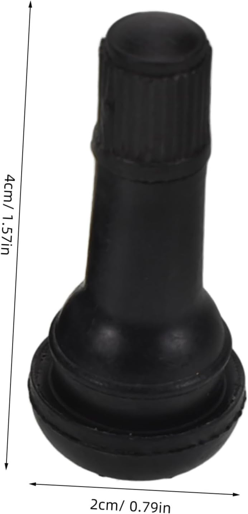 DINHEAROM 100Pcs Car Tyre Valves Rubber Wheel Valve Stems Leak User-Friendly Installation image number 3