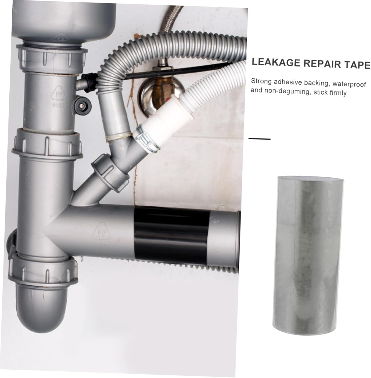 Leakage Repair Tape Strong Tape for Water for Sealing Leaks in Hoses Buckets Outdoor Use image number 5