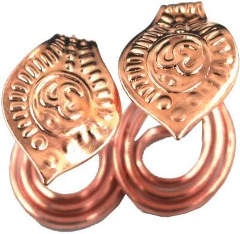 Copper Nag Nagin Shiv Bhagwan Pooja, Nag Panchami Pooja,Snake Pair, Metal Nag Nagin Joda, Metal Naag Nagin Joda for Kaal Sarp Dosha Decorative Showpiece - 1.5 Cm (Pair) image number 1