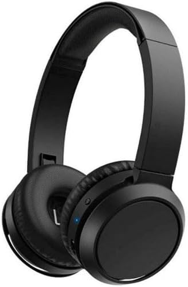 Voltshine Black Bluetooth Headphones, Clear Sound, Wireless Connection, Lightweight Design, Ideal for Music and Calls on the Go