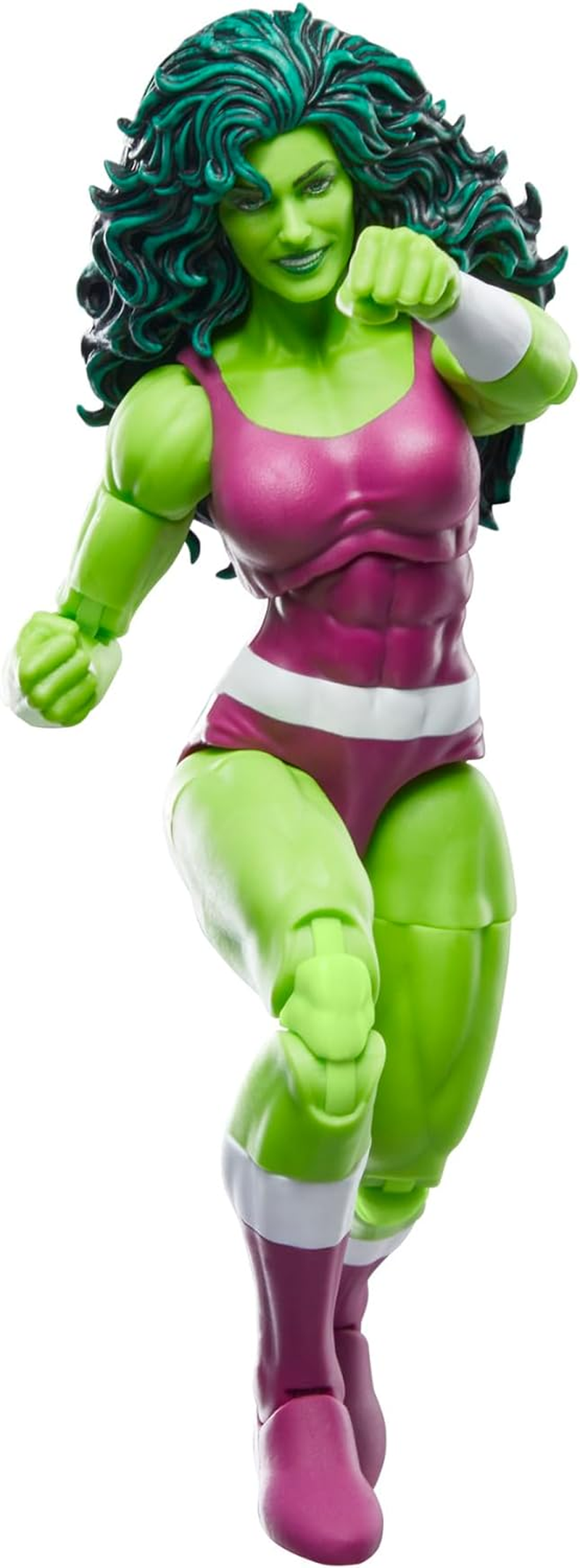 Marvel Legends Series She-Hulk, Iron Man Comics Collectible 6-Inch Action Figure, Retro-Inspired Blister Card image number 4