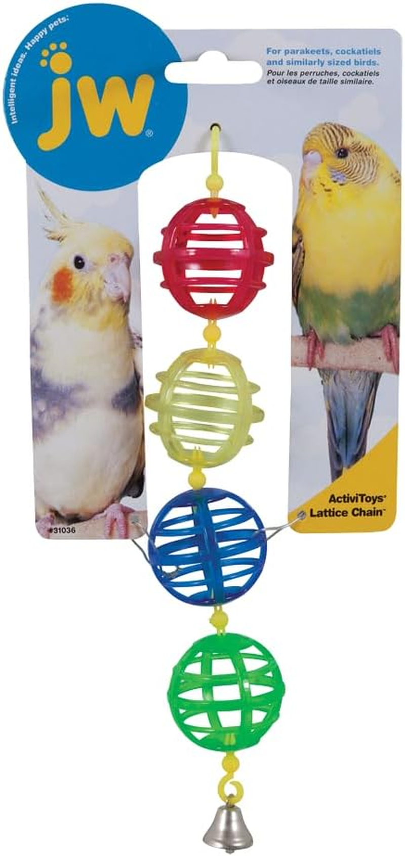 JW Pet Bird Toy, Blues/Purples, 1 Count (Pack of 1), 31036 image number 2
