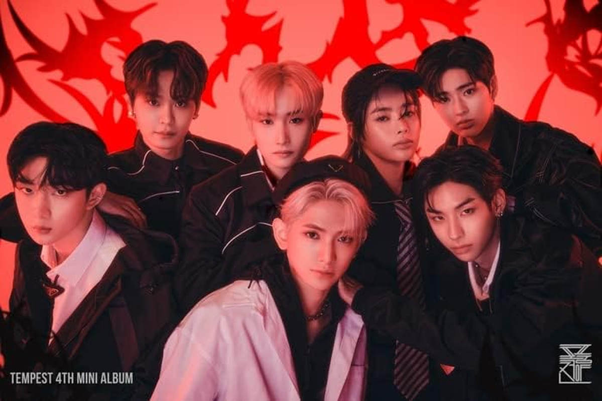 TEMPEST the Eve of a Storm 4Th Mini Album POCA Version Photostand+1Ea QR Card+2P Photocard+2Ea Sticker+1P User Guide+Tracking Sealed the Calm before the Storm