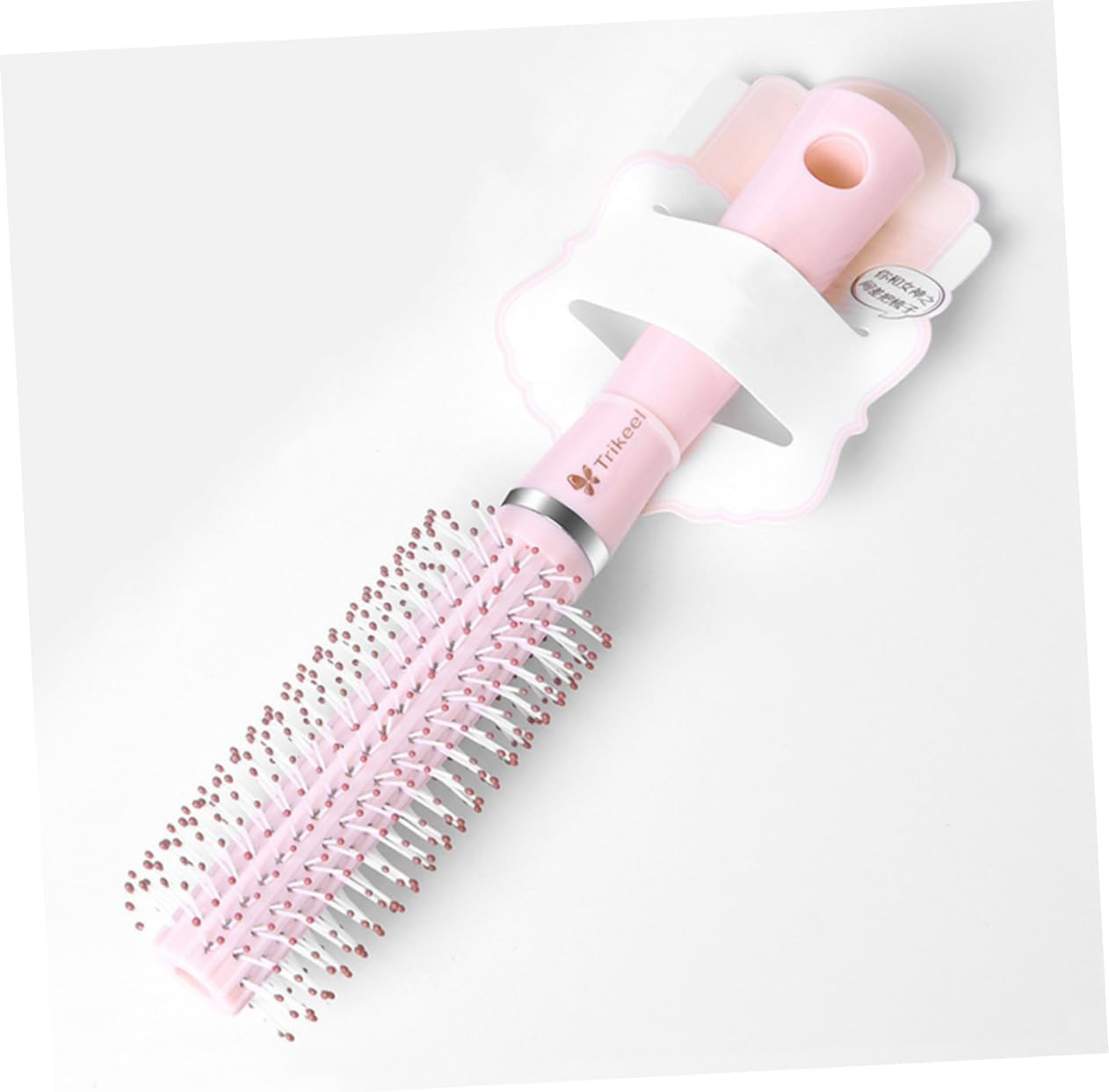 PENIKOKO round Brush for Blow Dry Heatless Curls Brush Alternative Styling for Women image number 3