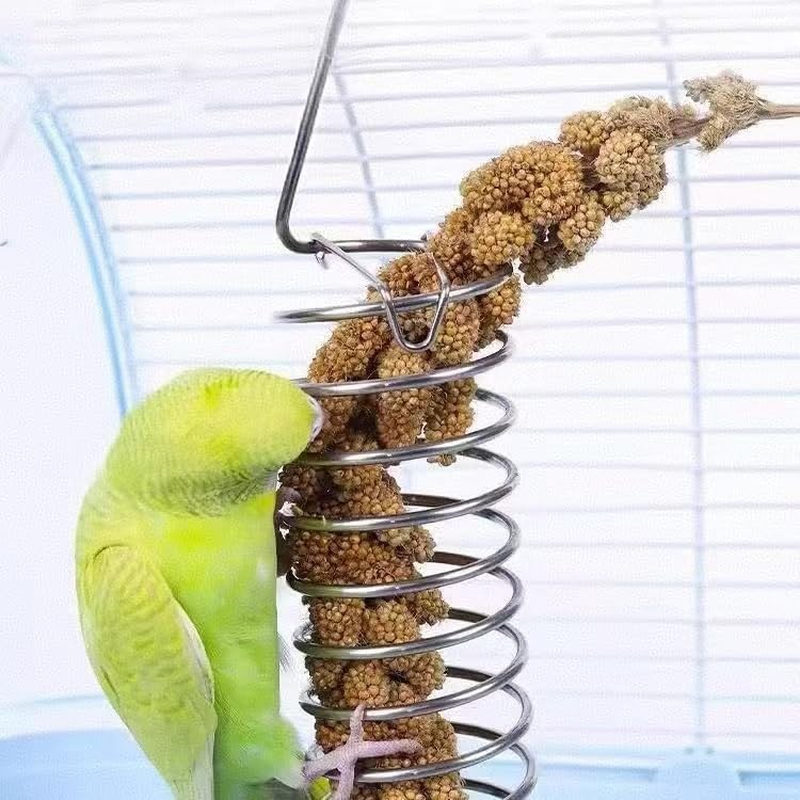 Squirrel Feeder Corn Cob Holder for Squirrel Bird and Other Backyard Feeding Supplies (2 Pcs)